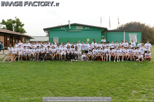 2016-05-28 Rugby Lyons Summer Camp 0001 Hockey Milano Rossoblu - Squadra